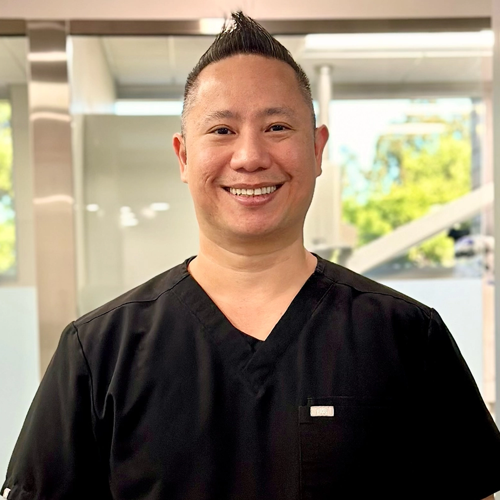 Dr. Jimmy Pham, a native of Southern California, brings a wealth of experience and dedication to his practice. He earned his Bachelor's degree in Biology from the University of California, Irvine, in 2003, and went on to receive his DDS degree from the prestigious University of Southern California School of Dentistry in 2007. Dr. Pham further honed his expertise by completing specialized Endodontics training at Boston University in 2015.

Dr. Pham is deeply committed to achieving the highest standards in endodontic care by employing the latest techniques and state-of-the-art technology. His patient-centered approach ensures comfort and successful outcomes for each individual. Outside of his professional life, Dr. Pham enjoys spending quality time with his family, traveling, and staying active with various sports.